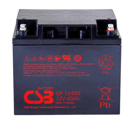 CSB GP12400 12V 40AH Battery