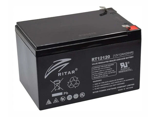 Ritar RT12120 12V 12AH Battery