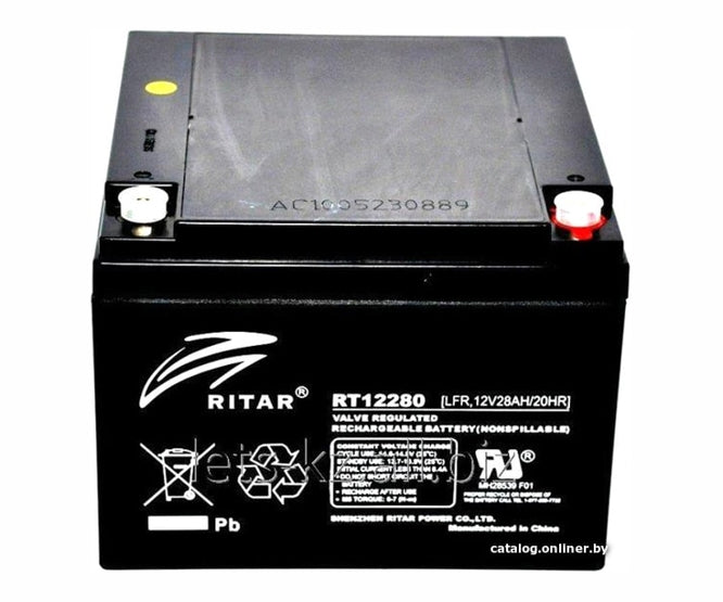 Ritar RT12240 12V 24AH Battery